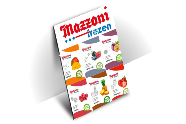 Mazzoni - pulpy owococowe bez cukru do cukiernictwa i napojów